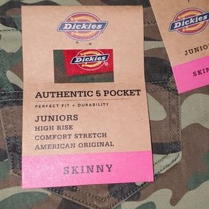 Dickies Skinny Juniors 3/26 Camo